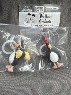 ウォレスとグルミット めじるしアクセサリー ガチャ