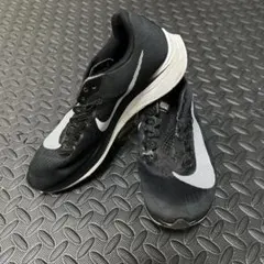 NIKE 26.0 ZOOM FLY ランニングシューズ ブラック ホワイトのサムネイル