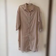 しまむら　シアーシャツ