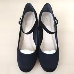 スエード パンプス