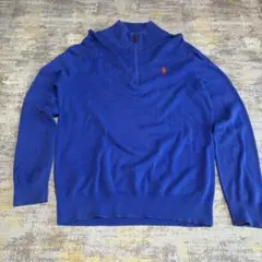【POLO RALPH LAUREN】ハーフジップニットセーター/タートルネック