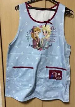 アナ雪　裏起毛エプロン　保育士