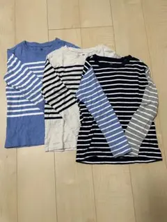 ユニクロ　カットソー 3枚セット UNIQLO 120