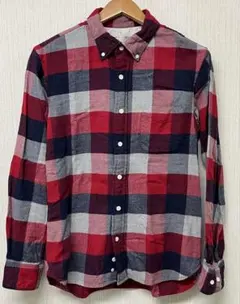 無印良品ＭＵＪＩ　ネルシャツ　Ｌ　/ユニクロＧＵＧＡＰフランネルボタンダウン
