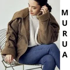 MURUA ムルーア レディース アウター ムートン ブルゾン ジャケット