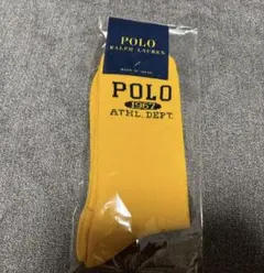 POLO RALPH LAUREN メンズ ソックス イエロー 25-27cmのサムネイル