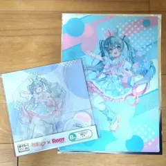 タイトーくじ　初音ミク　B賞　K賞　アクリルスタンド　クリアファイル