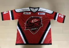 大阪のレッドハリケーンズ ホッケーシャツ