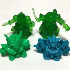 ガン消し 魔術士 ゲゼ 元祖 SDガンダム ガシャポン 消しゴム フィギュア ガン消し 旧素材 ディジェ 元祖 SDガンダム ガシャポン 消しゴム