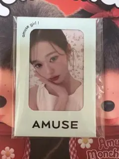 ウォニョン　amuse トレカ　IVE カード　ポップアップ　韓国限定