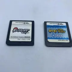 ポケットモンスターホワイトとポケモン不思議のダンジョン青の救助隊2本セット