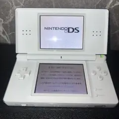 【動作確認済】ニンテンドー任天堂 DS Lite 本体 クリスタルホワイト
