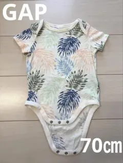 baby GAP 葉っぱ柄ロンパース 3-6ヶ月用