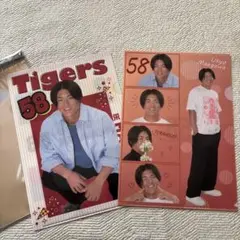 阪神タイガース　クリアファイル２枚組　前川