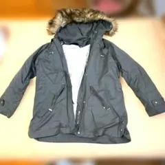 《✨美品・ZARA BASIC モッズコート✨》 ◆Ｌサイズ ◆カーキ