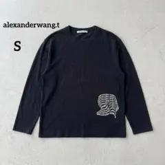 アレキサンダーワン Tシャツ ロングスリーブ グラフィックロゴ モード系のサムネイル