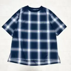 NIKO AND… オンブレチェック布帛T 半袖Tシャツ HS-601のサムネイル