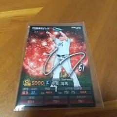 プロ野球スピリッツA 平良海馬 サイン プロスピ　QRコード未使用