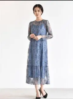 【美品】kaene  オールレースワンピース