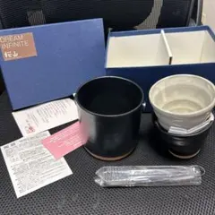 桜山窯　陶器　美濃焼　アイスペール　焼酎カップのサムネイル