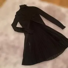 【極美品 近年モデル】アディアム アシメ レースアップ ワンピース Aライン S 極美品 近年モデル】アディアム アシメ レースアップ ワンピース