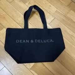 DEAN & DELUCA ブラックトートバッグSサイズ