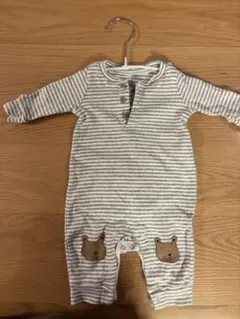 Gap ストライプロンパース 0-3ヶ月