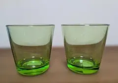 イッタラ　カルティオ　タンブラー　アップルグリーン　2点　新品