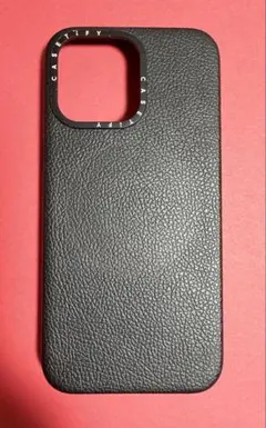 iPhone15ProMax CASETiFY レザーブラック Magsafe