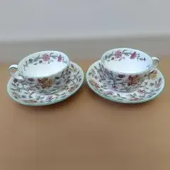 Minton Haddon Hall ティーカップ・ソーサー セット新品未使用♡