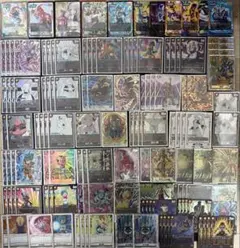 フュージョンワールド 黄色　引退品 黄ベジ　ブウ　ブロリーデッキパーツ