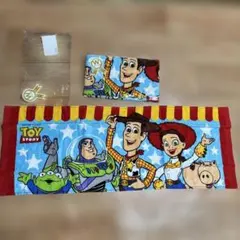 トイストーリー　ハンドタオル　同じデザイン2枚セット　読売新聞　景品