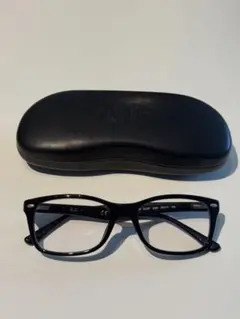 Ray-Ban ブラックフレーム メガネ サングラス ケースあり