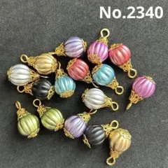 No.2340 チャーム　コネクター　ハンドメイド　アクセサリー　パーツ　キット