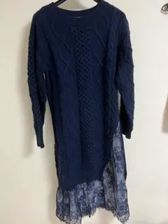 マーキュリーデュオ　ニットワンピ