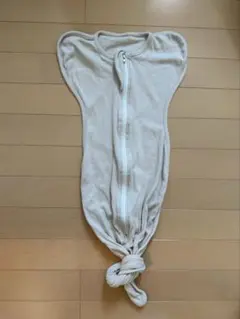 to you クリーム色 ジッパー付きおくるみ Mサイズ