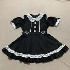 DearMyLove ビジュー付きワンピース ブラック Lサイズ