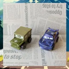カーズ ミニミニカーズ　マテル 2台セット