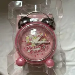 平成レトロ　メゾピアノ　目覚まし時計　ベリエちゃん　レア　ピンク 平成レトロ メゾピアノ 目覚まし時計 ベリエちゃん レア ピンク