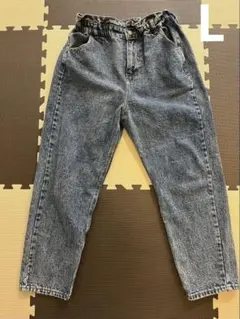 しまむら　デニムパンツ　レディース　L