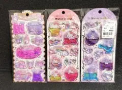 【国内正規品】サンリオ　ウォーターシール　3枚セット