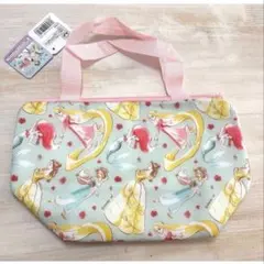 ディズニー プリンセス 保冷 保温 アルミ ランチバッグ 弁当 アリエル ベル