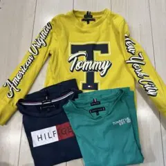 TOMMY HILFIGER 長袖Tシャツ 3枚セット 122cmのサムネイル