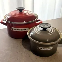 ルクルーゼ　EOS キャセロール 20cm ソースパン14cm セットのサムネイル