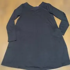 【値下げ】GU 黒 長袖チュニック S-M