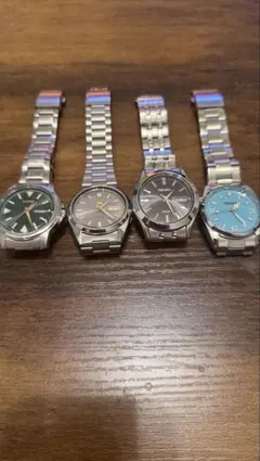 腕時計4本セットSEIKO CITIZEN 自動巻き ソーラーなど　まとめ売り