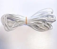 サンワサプライ カテゴリ6AフラットLANケーブル(ホワイト・20m)