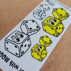 ムーンアイズ ダイス ステッカー