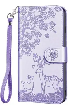 Sony Xperia Ace II 手帳型 鹿 革 エクスペリアAce2ケース