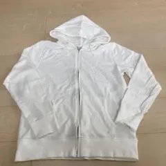 BROWNY STANDARD ジップアップパーカー ホワイト M